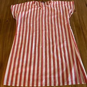 Striped mini dress 🎪